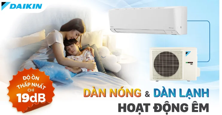 Máy lạnh treo tường Daikin 1HP - hai chiều Inverter